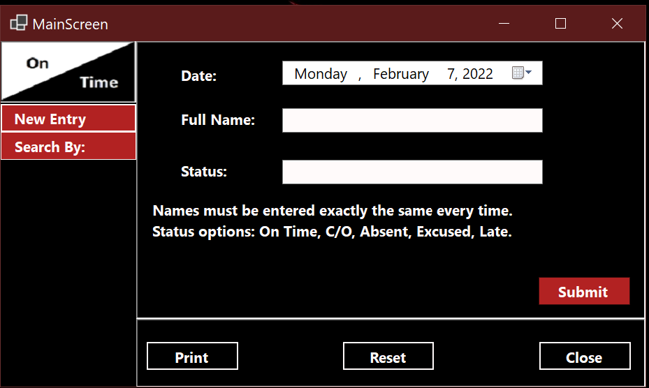 picture of OnTime App